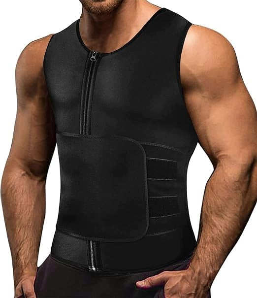Neoprene Vest Men's Slimming Training Sauna Fitness XL K89,2