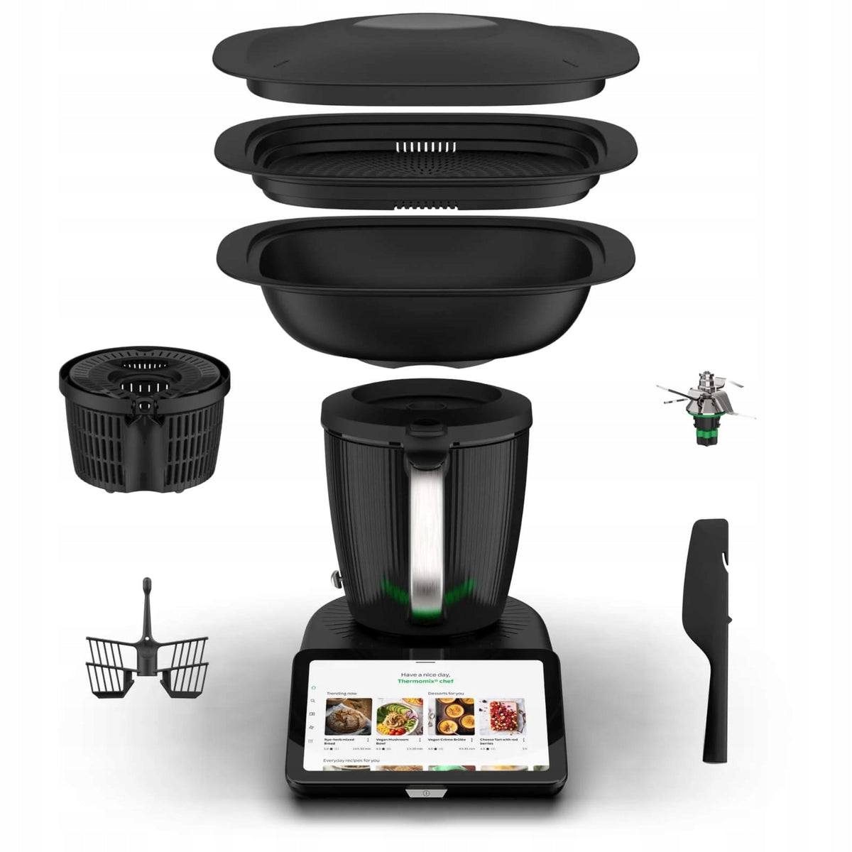 New THERMOMIX TM7+Cookidoo 1year+Accessories+Giant Package