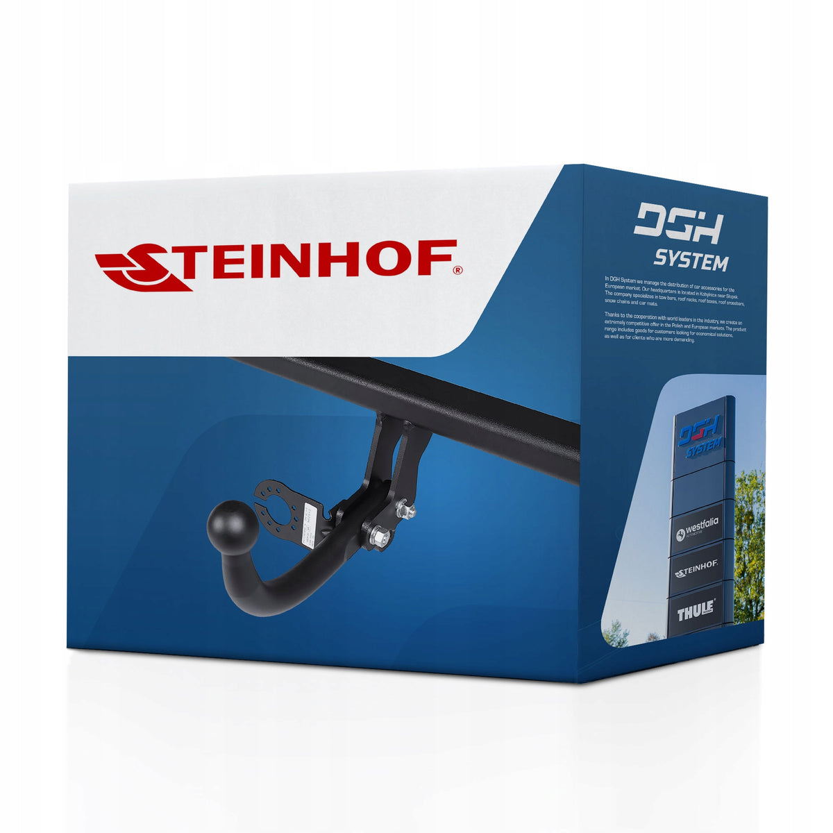 New Towing Hook for Volvo V50 KOMBI 02.2004-2012 V-282 Steinhof 1600 kg