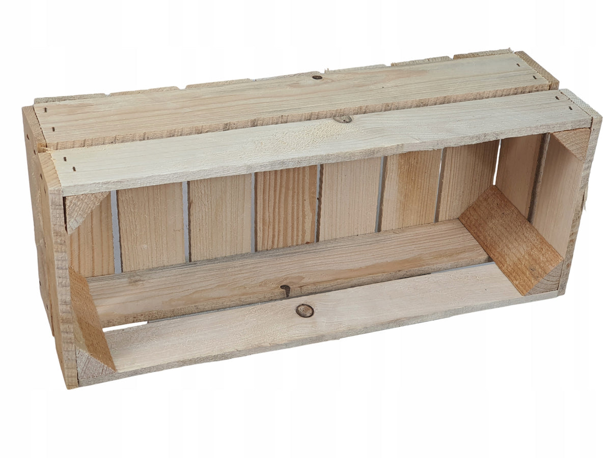 New wooden box 50X20X15cm Capacity 1 l