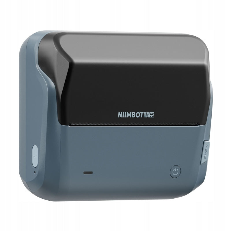 Niimbot B4 Portable Thermal Label Printer Bluetooth USB Blue