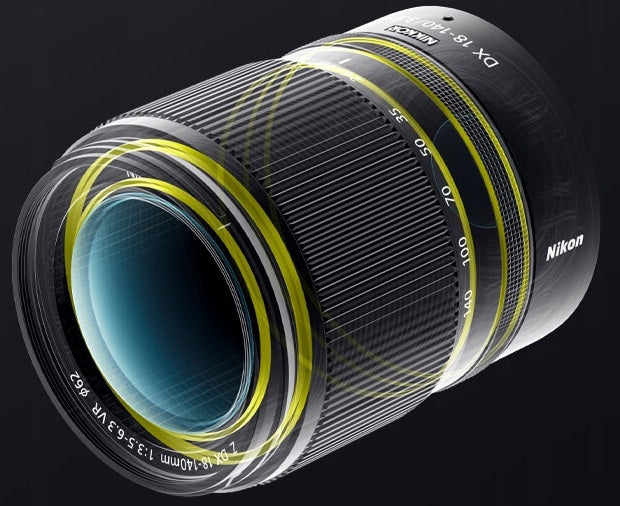 Nikon Lens With Nikkor Z DX 18-140 mm f/3.5-6.3 VR Brand Nikon