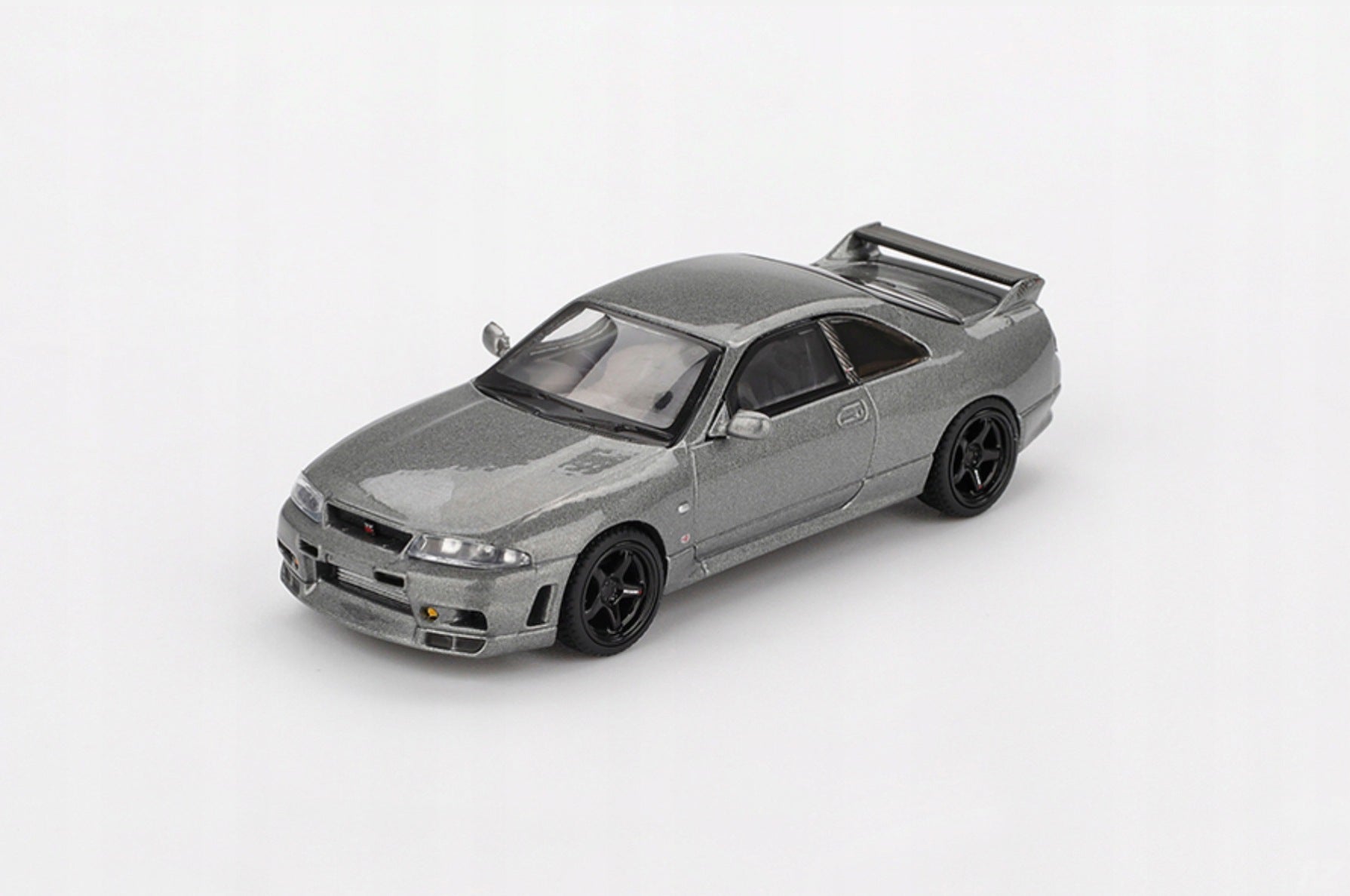 Nissan GT-R R33 - Mini GT 1128 NISMO BCNR33 CRS 1993 Dark Metal Grey