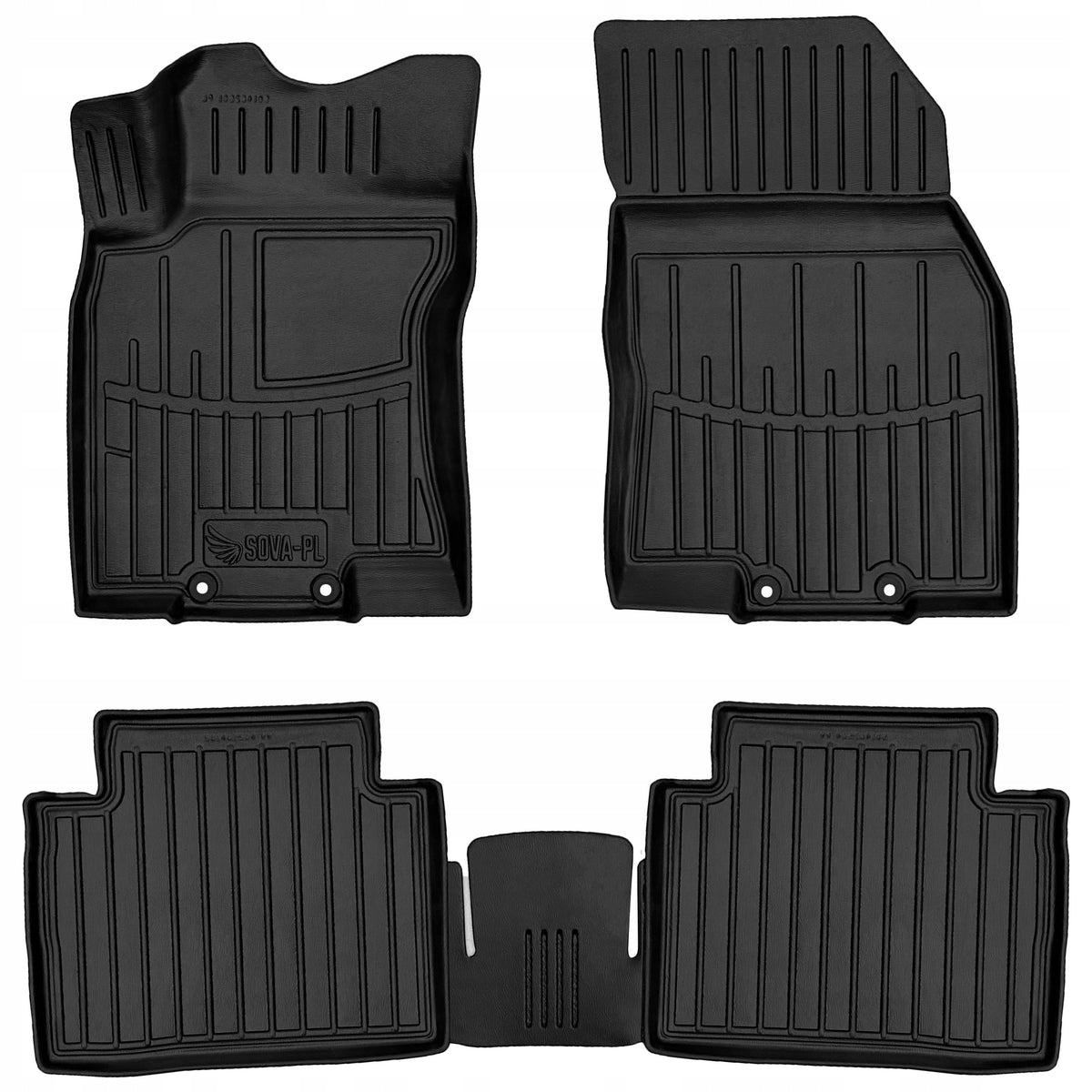 Nissan X-Trail III T32 Car Rubber Rugs (2013-2021)