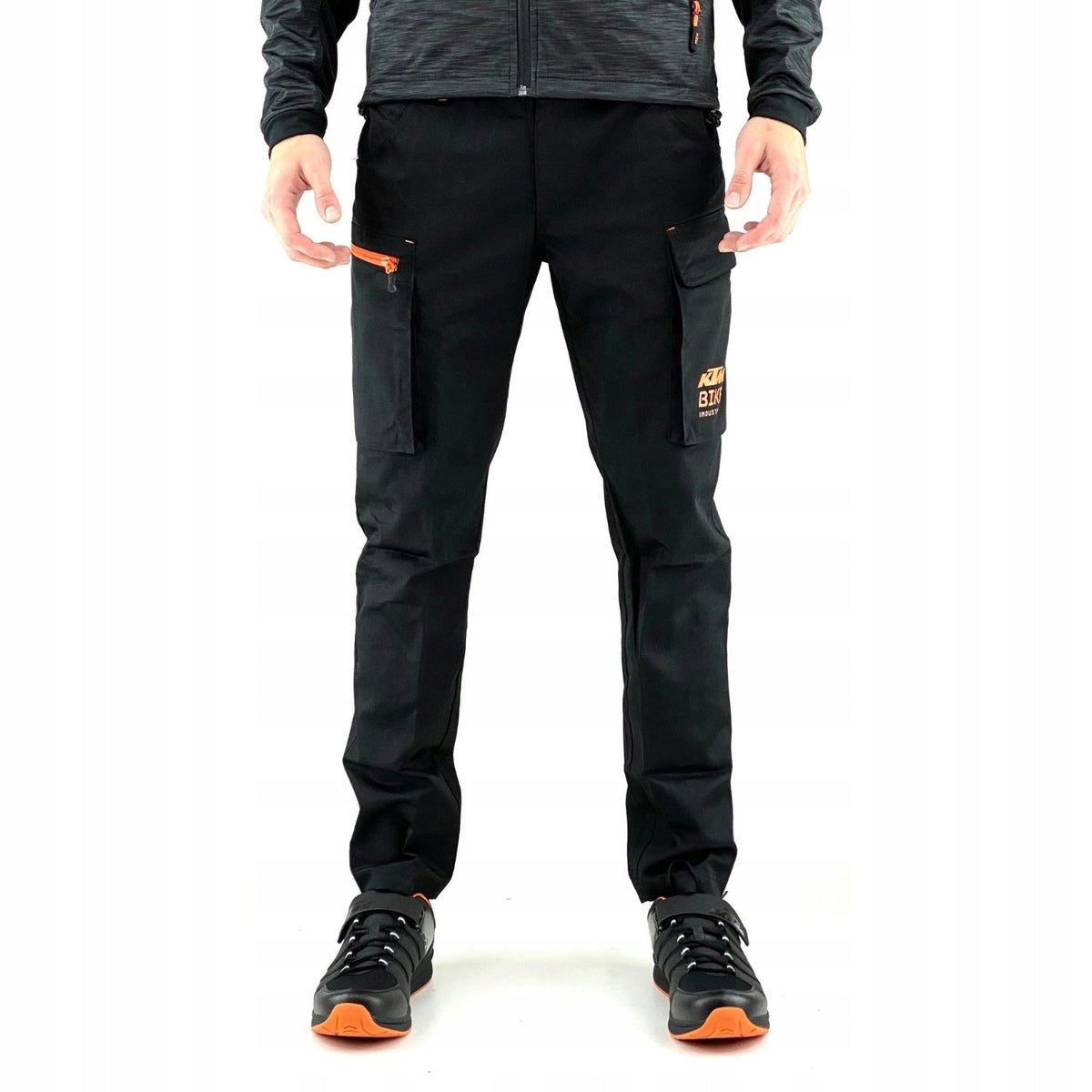 Nohavice KTM Factory Team Work Black Packaging status original