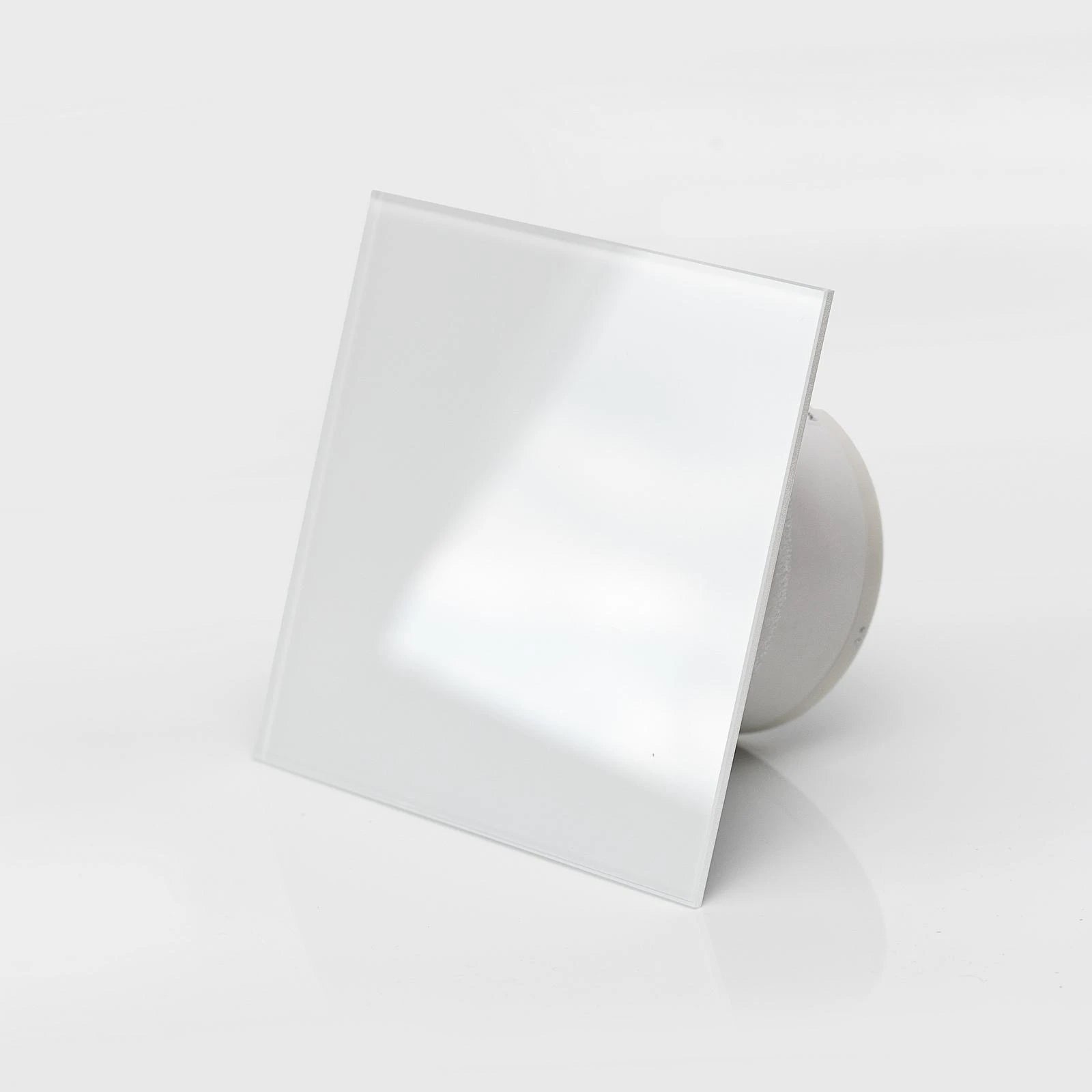 Noiseless bathroom glass fan Ø100mm white flash eco EAN (GTIN) 3800211059623