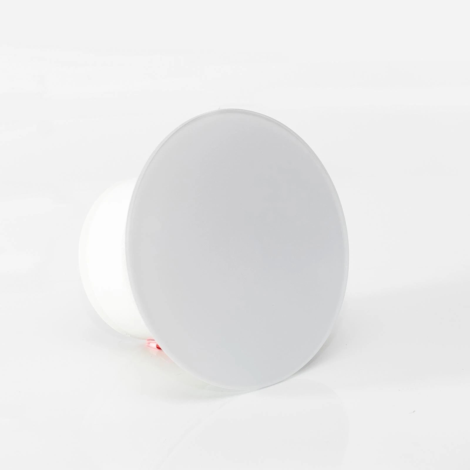 Noiseless glass round bathroom fan hygrosta Ø100mm flash eco
