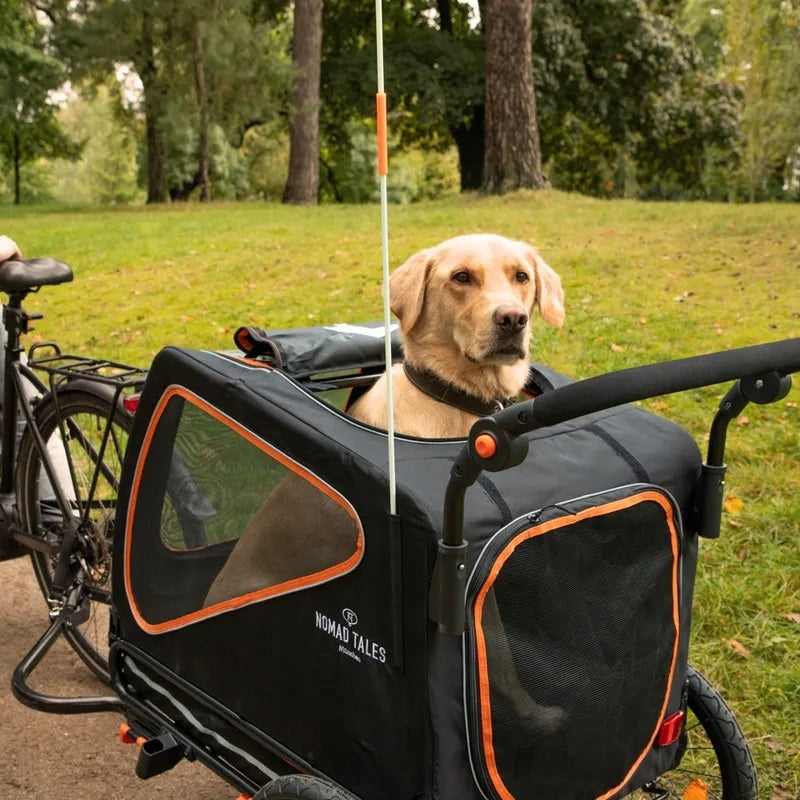 Nomad Tales Spirit Bicycle Trailer Jogger for Dog 145x72x102cm to 45kg Manufacturer code LA384898