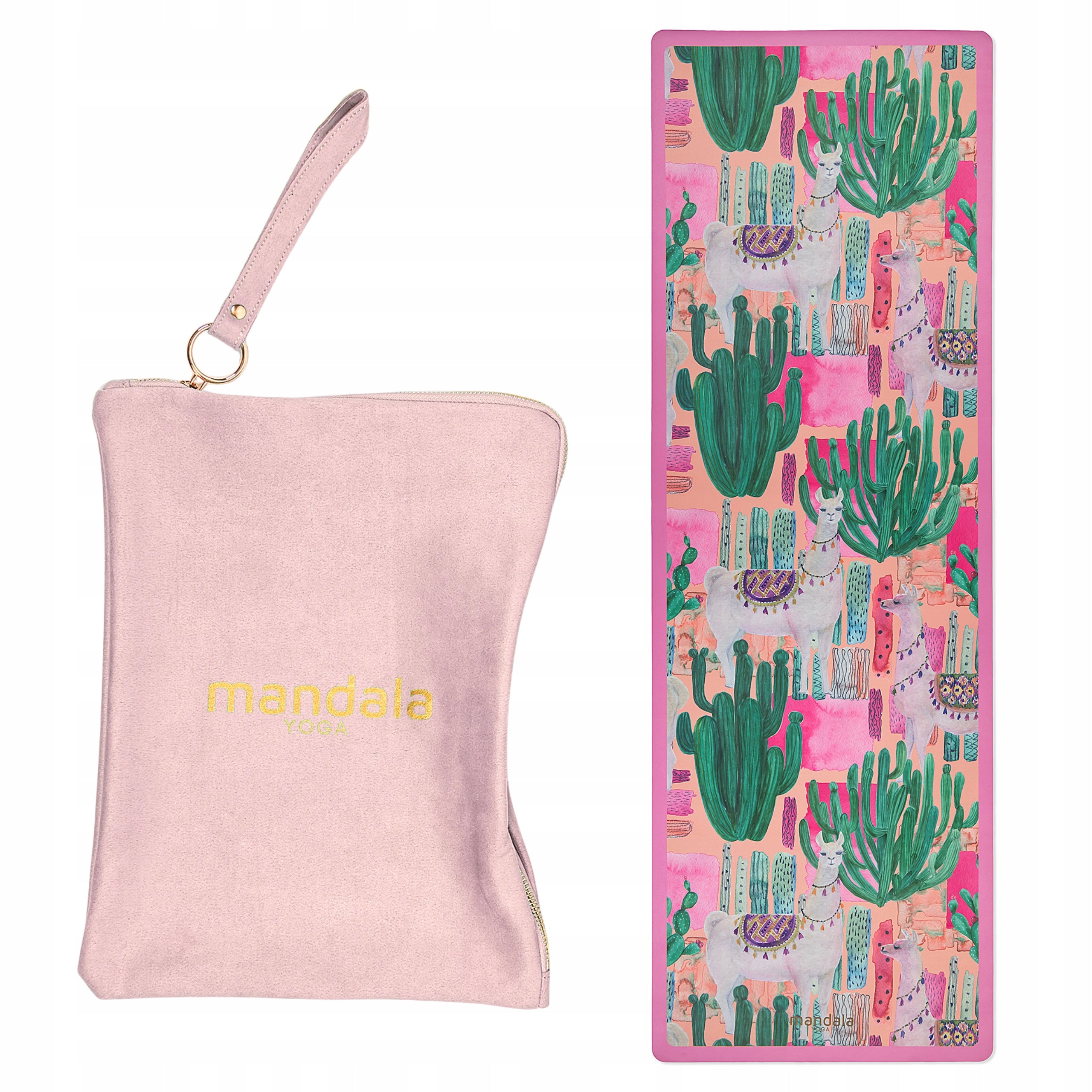 Non-slip yoga mat MEXICO TRAVEL 1mm 183x61cm + bag