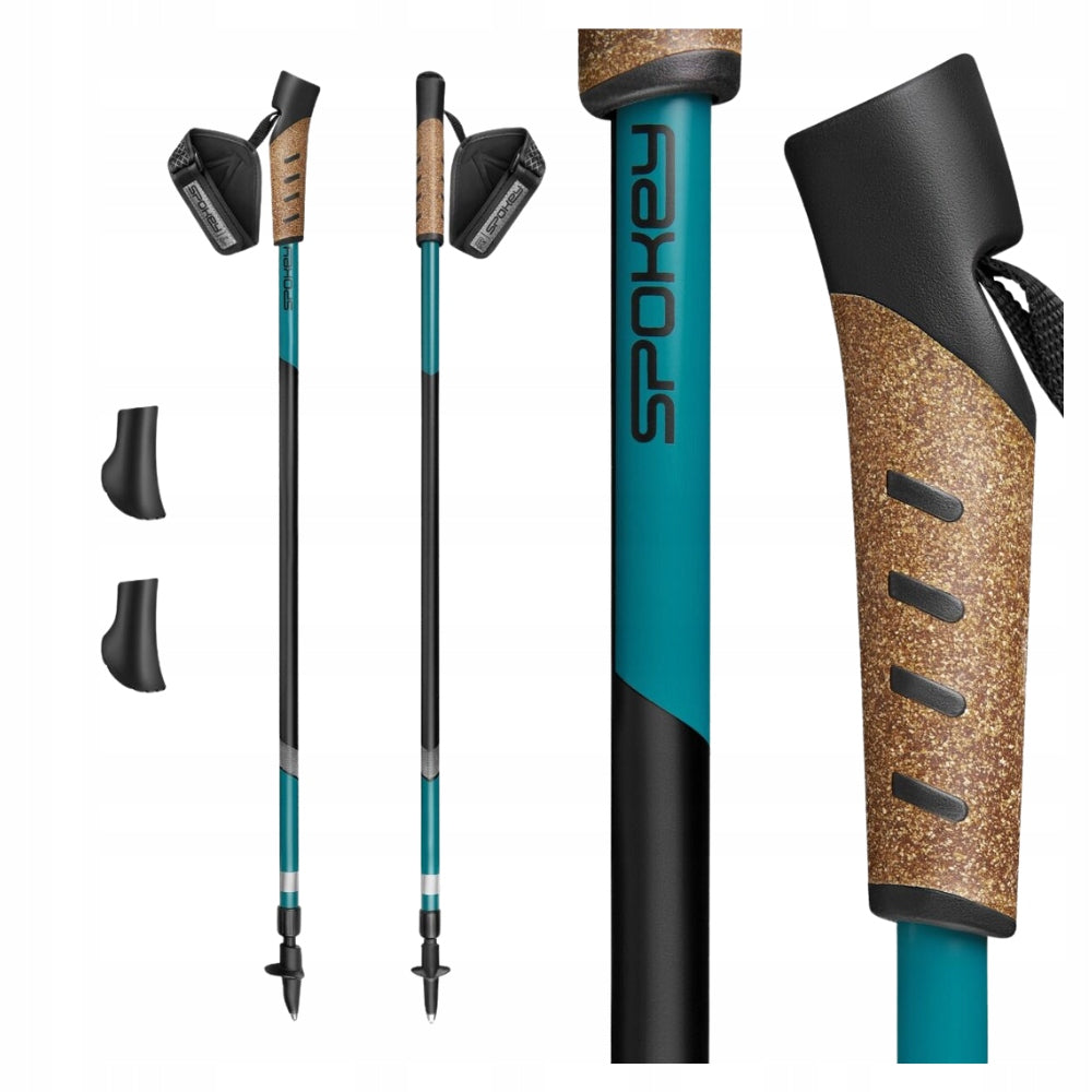Nordic Walking Adjustable Telescopic Walking Poles 105-135 cm