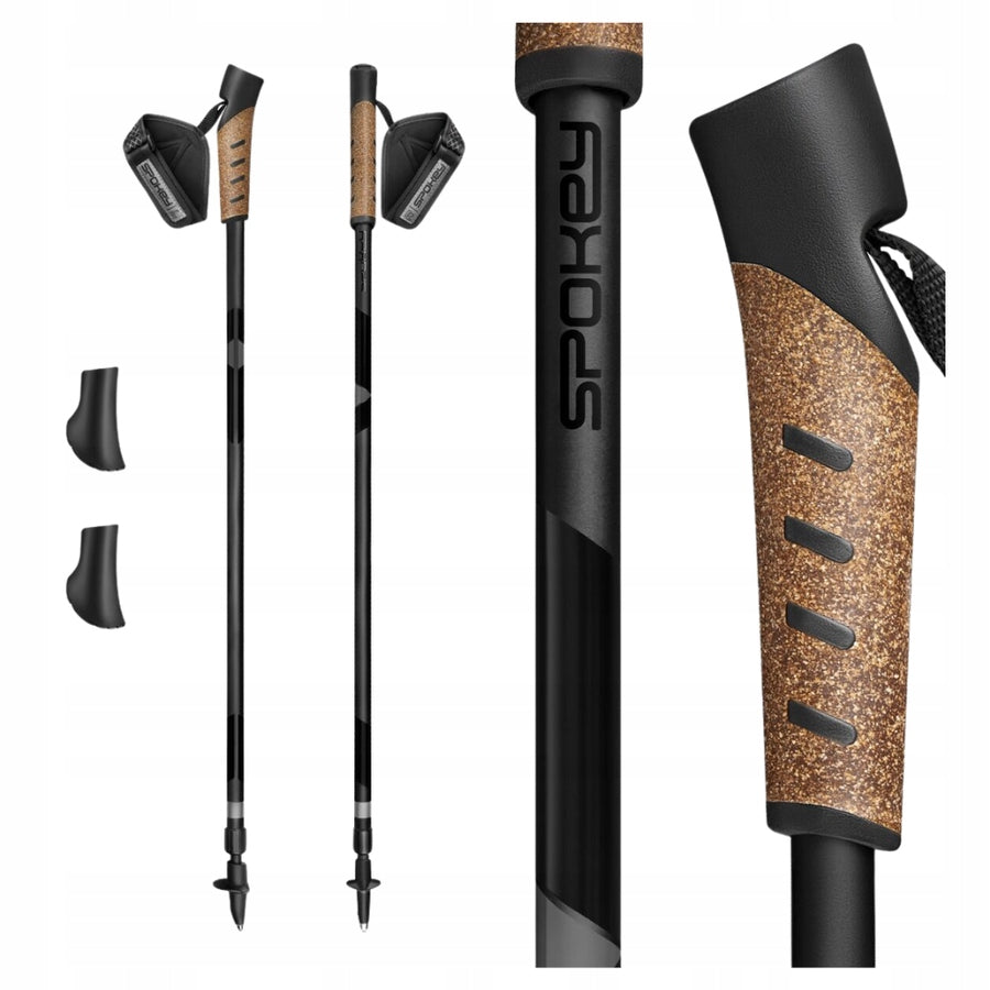 Nordic Walking Adjustable Telescopic Walking Sticks 105-135 cm Packaging status original