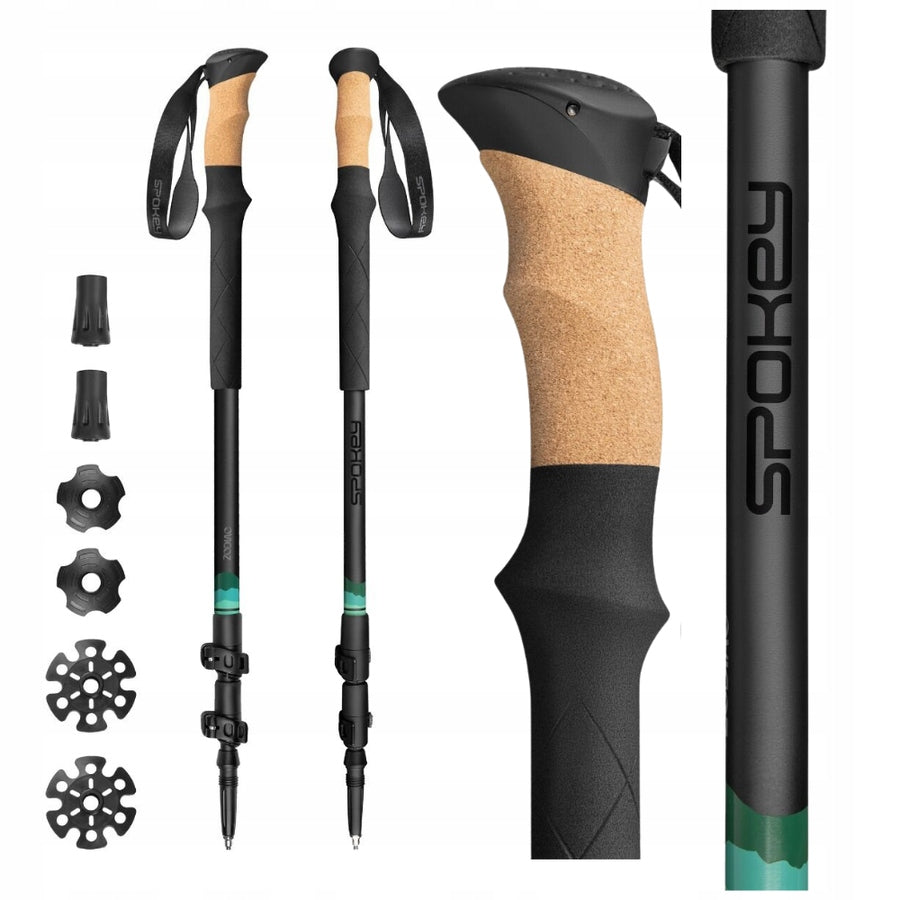 Nordic Walking Hiking Trekking poles 105-135 cm SPOKEY Packaging status original