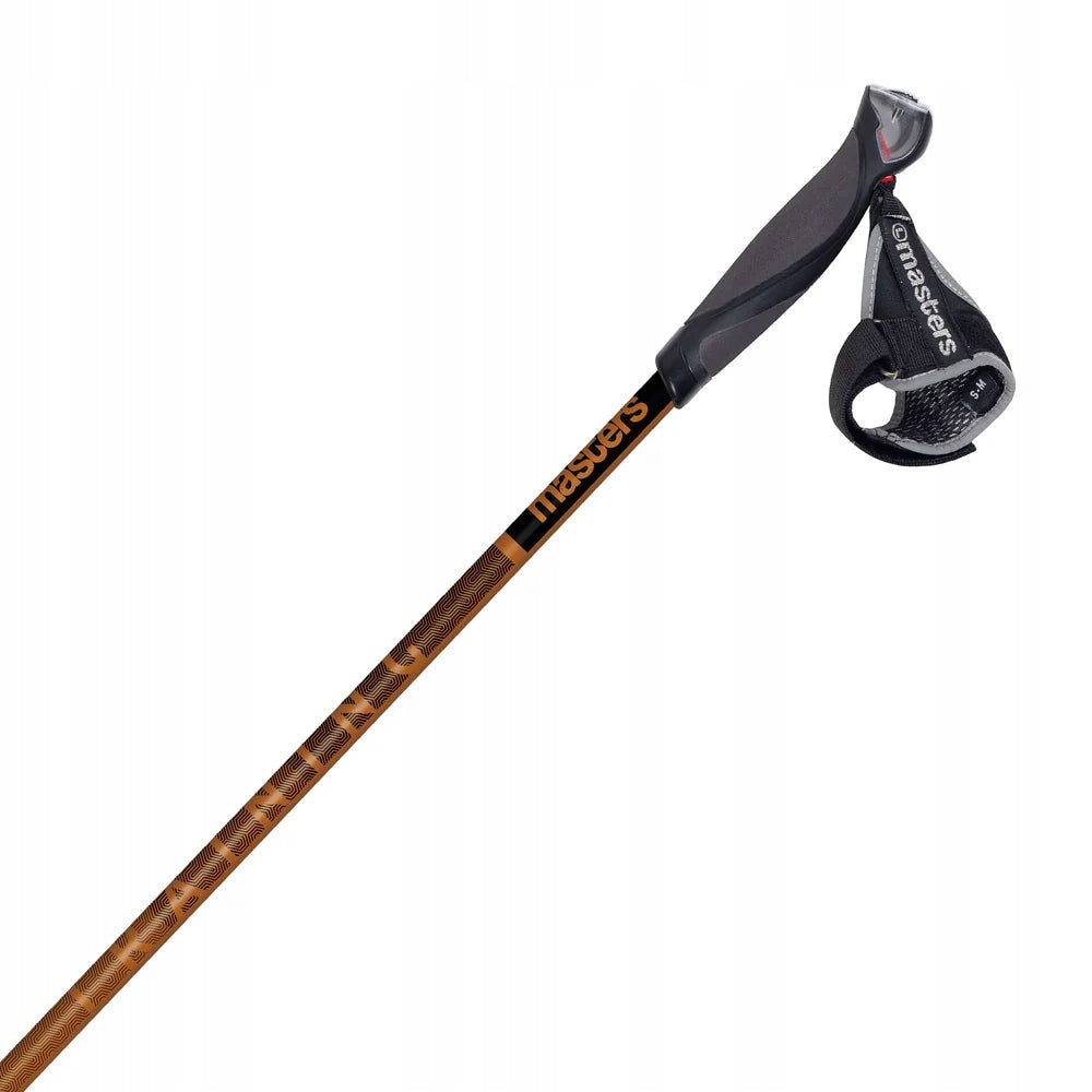 Nordic Walking Masters Pole TRAINING HONEY/BLACK universal size Packaging status original