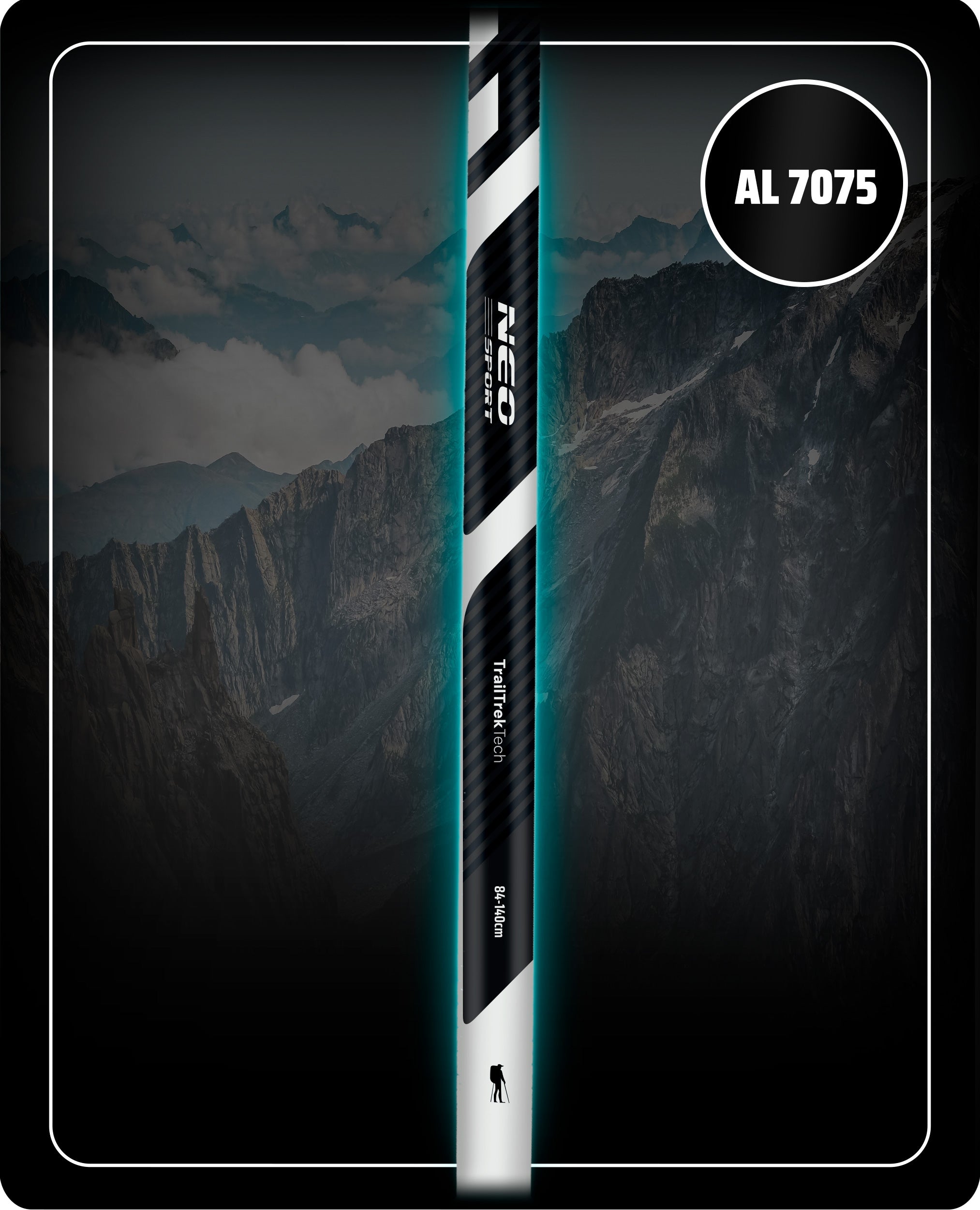 Nordic Walking Poles Adjustable Walking Poles Telescopic Lightweight Manufacturer code 138300