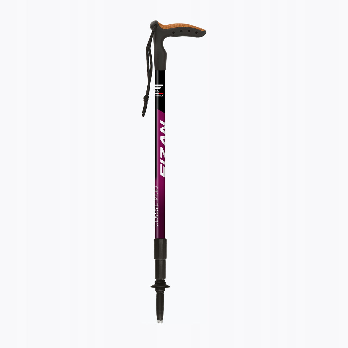 Nordic Walking Poles Fizan Classic Micro Magenta 50-97 cm Color purple