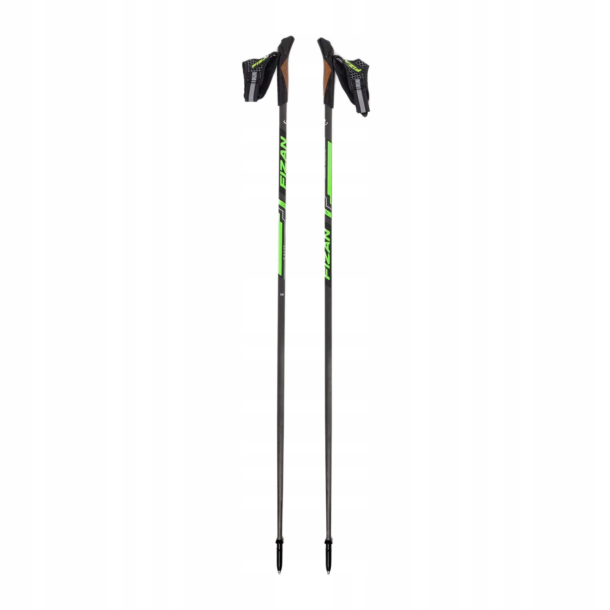 Nordic Walking Poles Fizan Runner Green 135cm