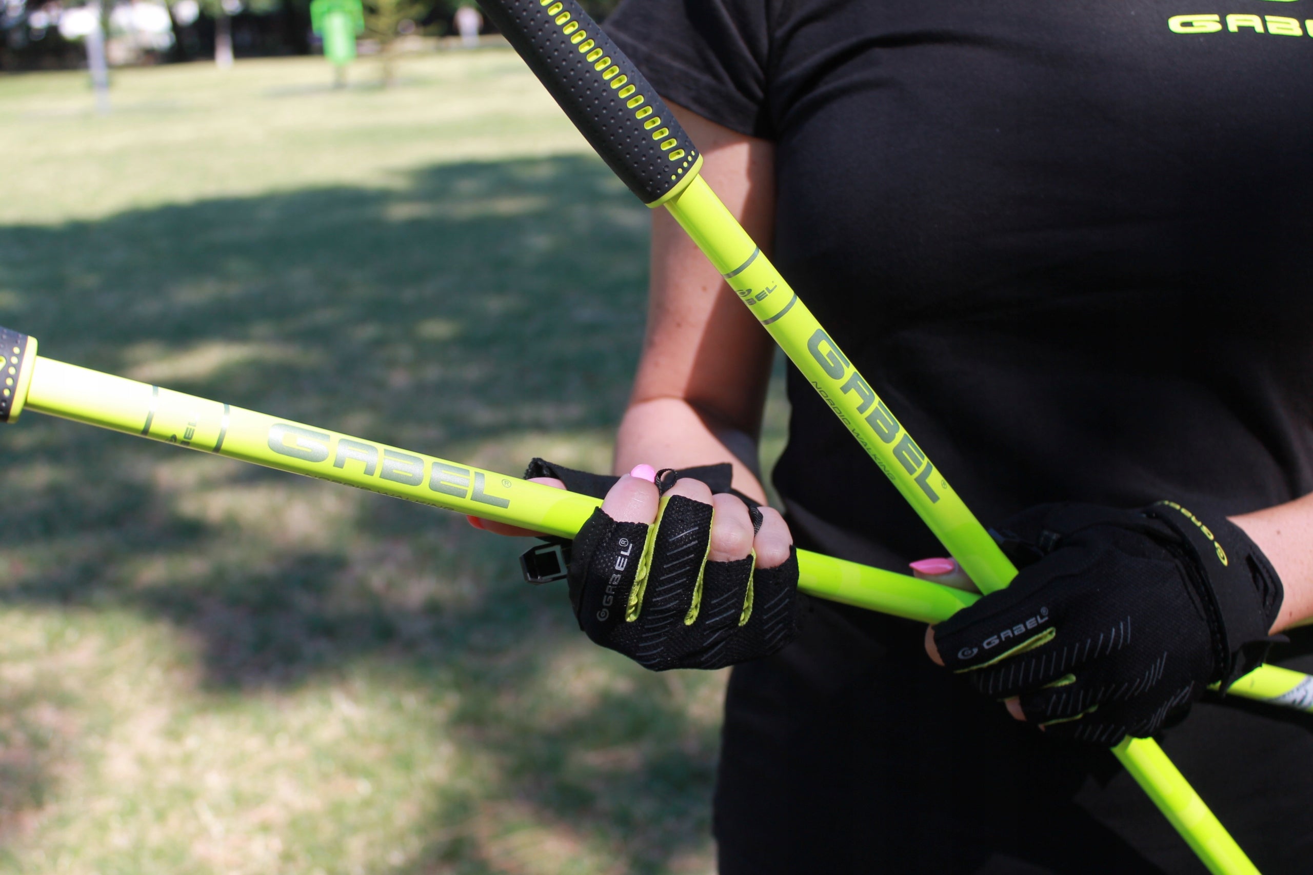 Nordic Walking Sports Poles GABEL Light NCS 120 cm, aluminium Manufacturer code 7009341361200