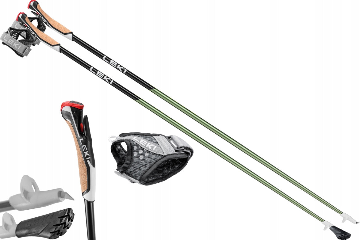 Nordic Walking poles LEKI Flash Carbon 130cm