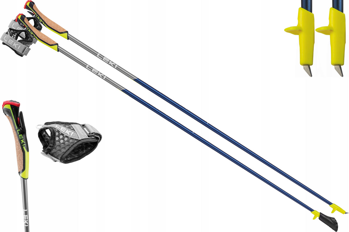Nordic Walking poles LEKI Speed Pacer Lite 130cm NW CORK Trigger HIT!