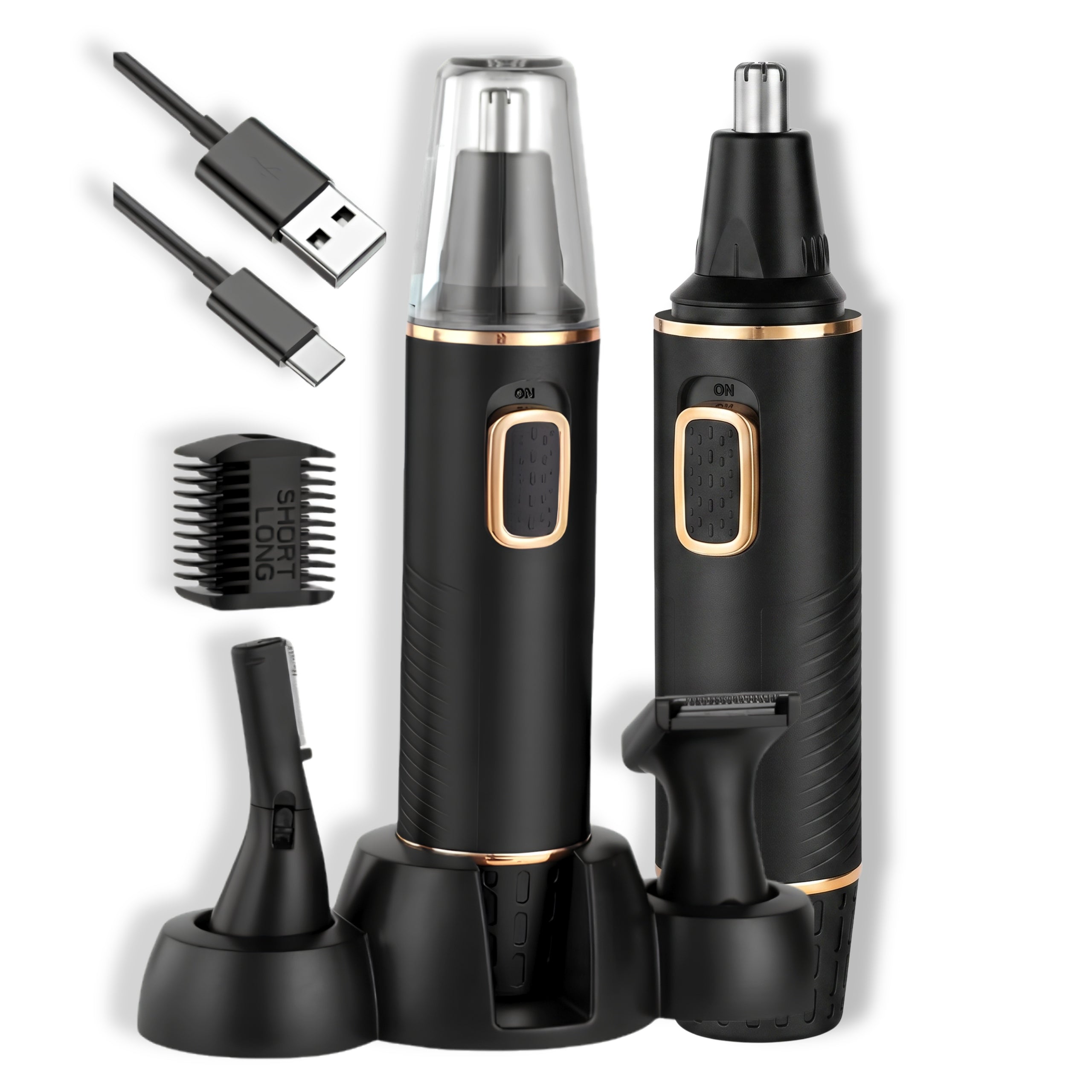 Nose Trimmer Beard 3in1 USB-C Waterproof Set For Guy