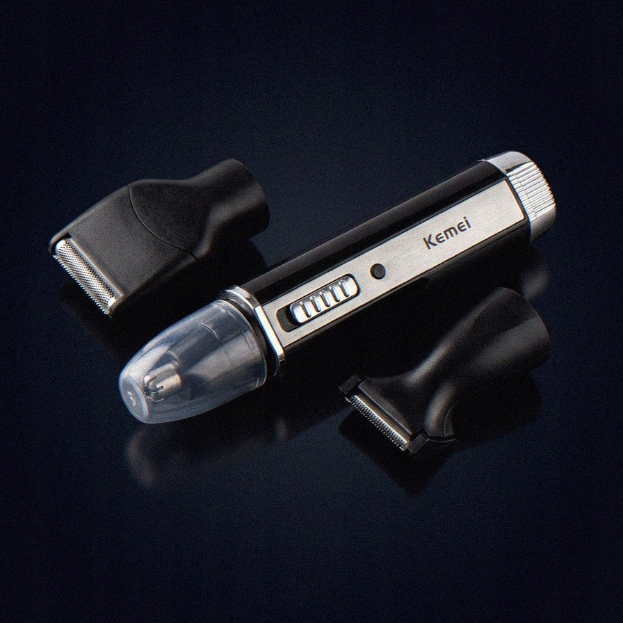 Nose and Ear Trimmer Eyebrow Shaver Beard Shaver 4in1 Wireless Packaging status original
