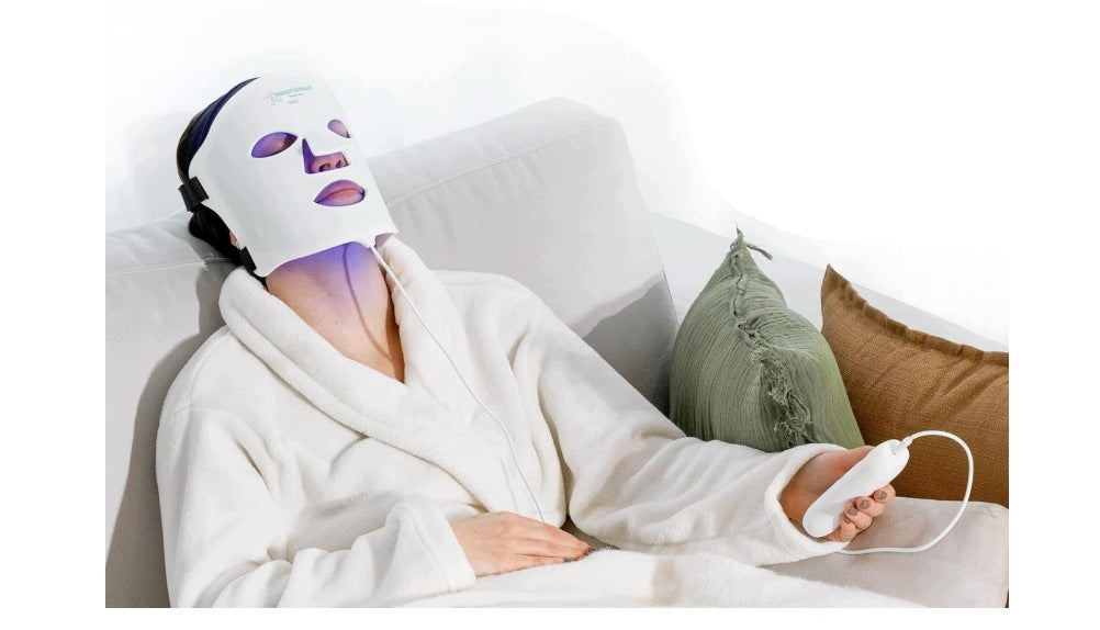 Nourished Bodynskin Face Mask LED Light Therapy NBS-4 Brand no brand