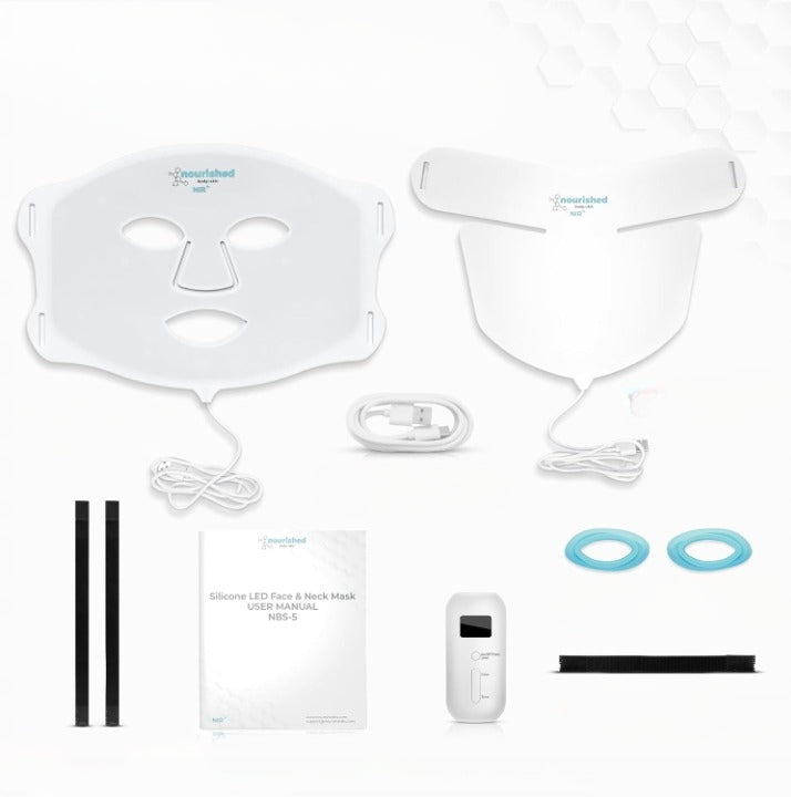 Nourished Bodynskin Face and Neck Mask Light Therapy 228Diod 7modes Manufacturer code B0DQDFZCLC