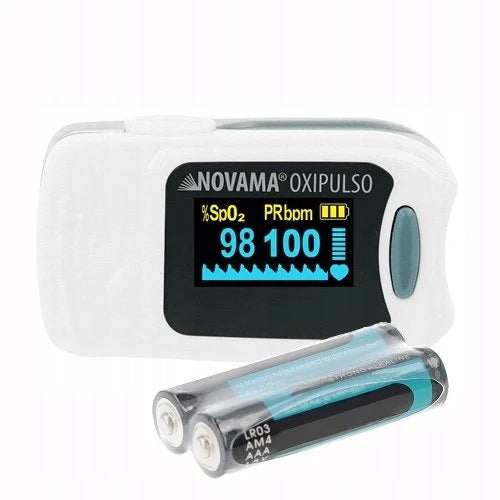 Novama Oxipulso Finger Pulse Oximeter, 1 pc Medical device yes