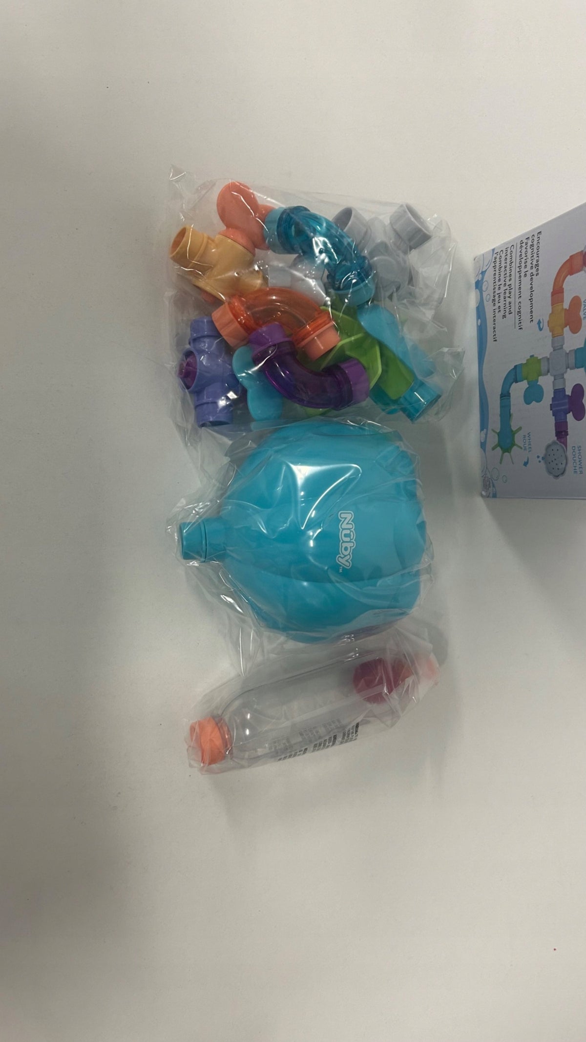 Nuby Wacky Water Works Pipes Bath Toy for 3 Year Olds Brand Nuby