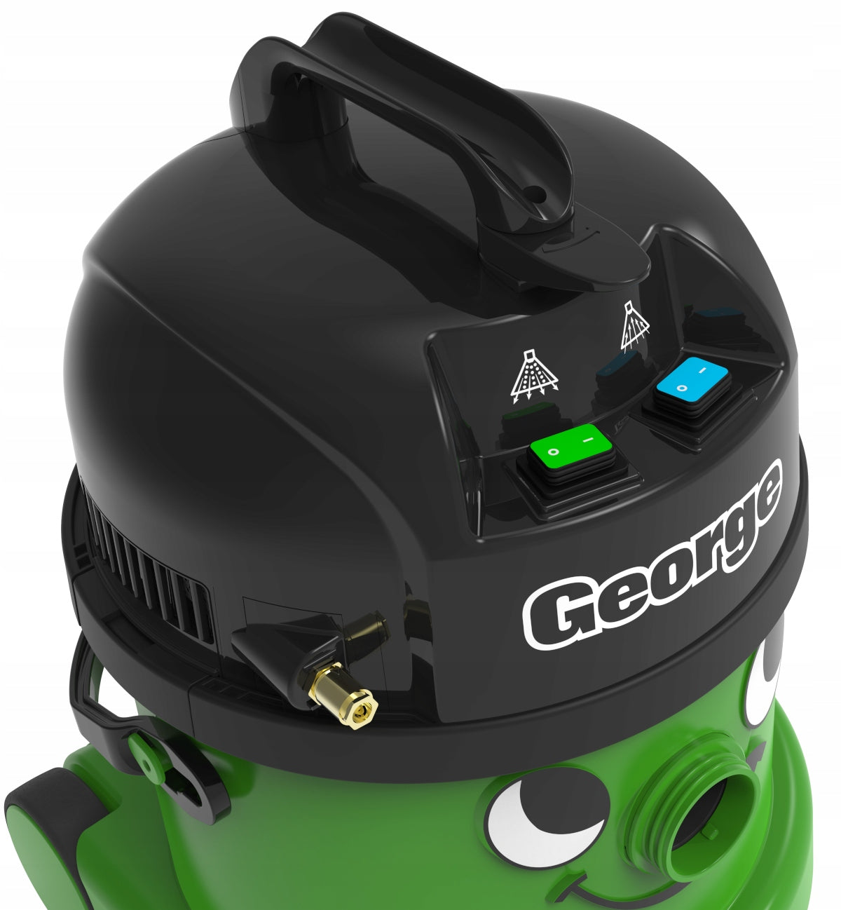 Numatic George GVE370, 2L Novatep, 1L Bue Star, sponges Packaging status original