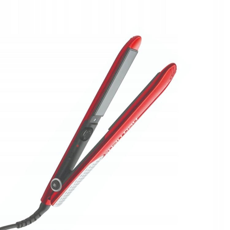 OBB NEO NEOX RED-SILVER CERAMIC-TURMALINE STRAIGHTENER FOR HAIR Brand Sibel