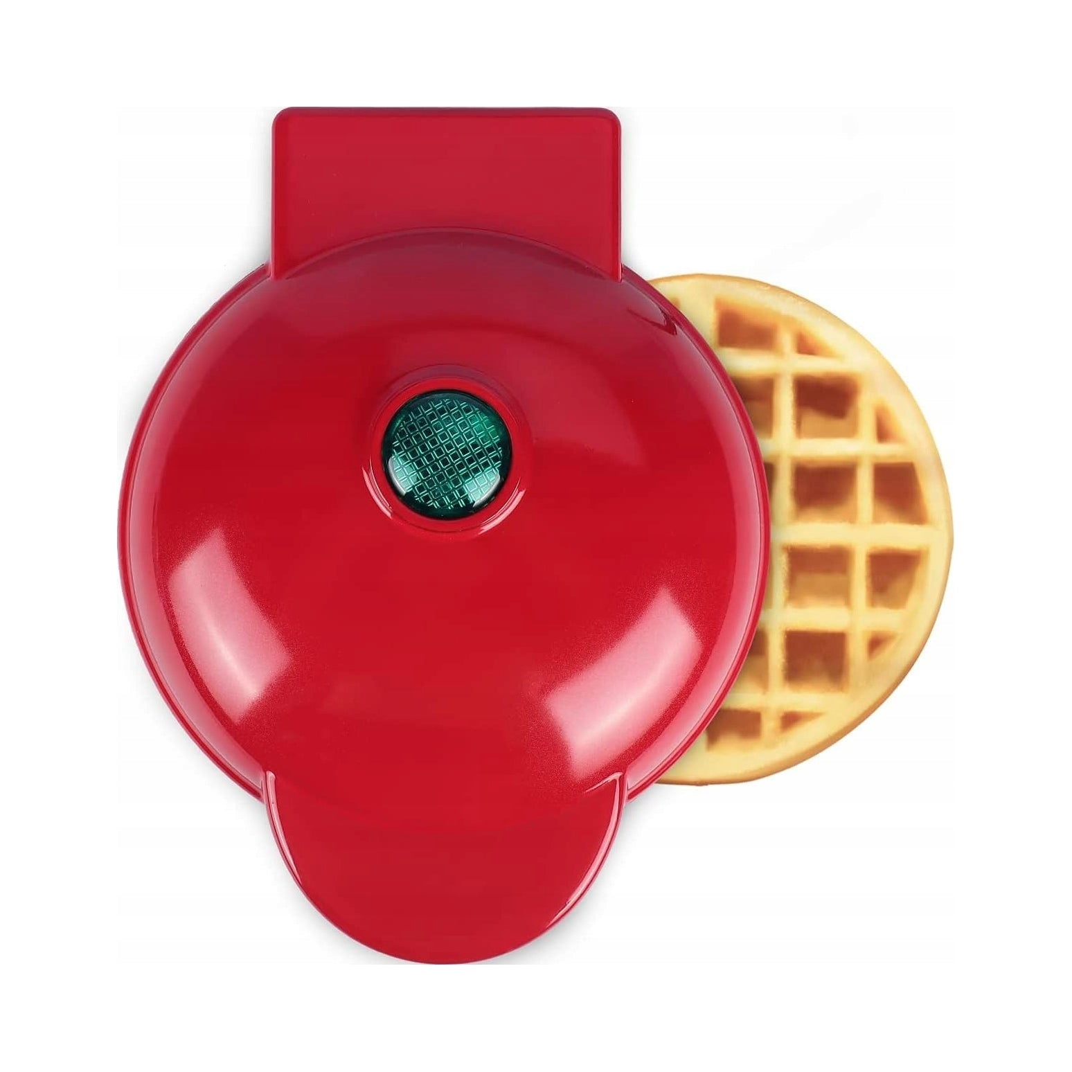 OCCASIONAL RED TOASTER WAFFLE MAKER MINI ELECTRIC CRISPY WAFFLES 350W