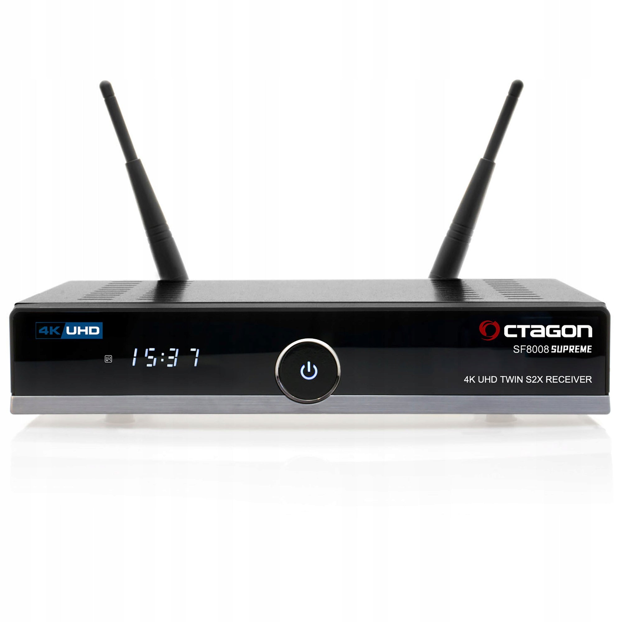 OCTAGON SF8008 V3 SUPREME TWIN 4K decoder Enigma2 Oscam OpenATV 7.6 PL Packaging status original