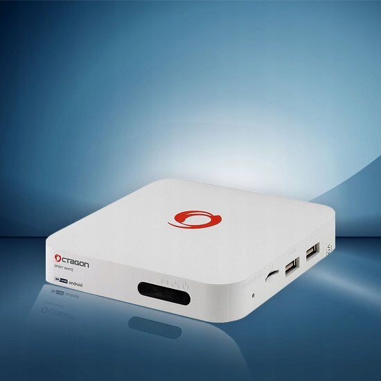 OCTAGON SPIRIT WHITE 4K Android, 2GB/32GB, TV IP OTT, Bluetooth 5.1 Brand Octagon