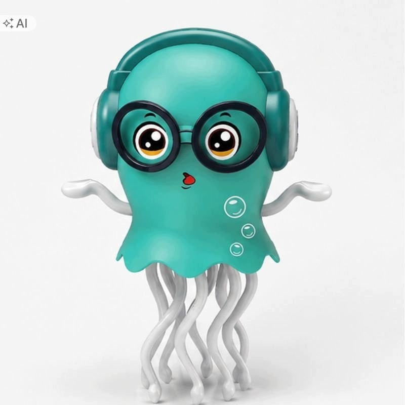 OCTOPUS DANCING LED JELLYFISH INTERACTIVE RIDES GAME GLOWS FOR KIDS
