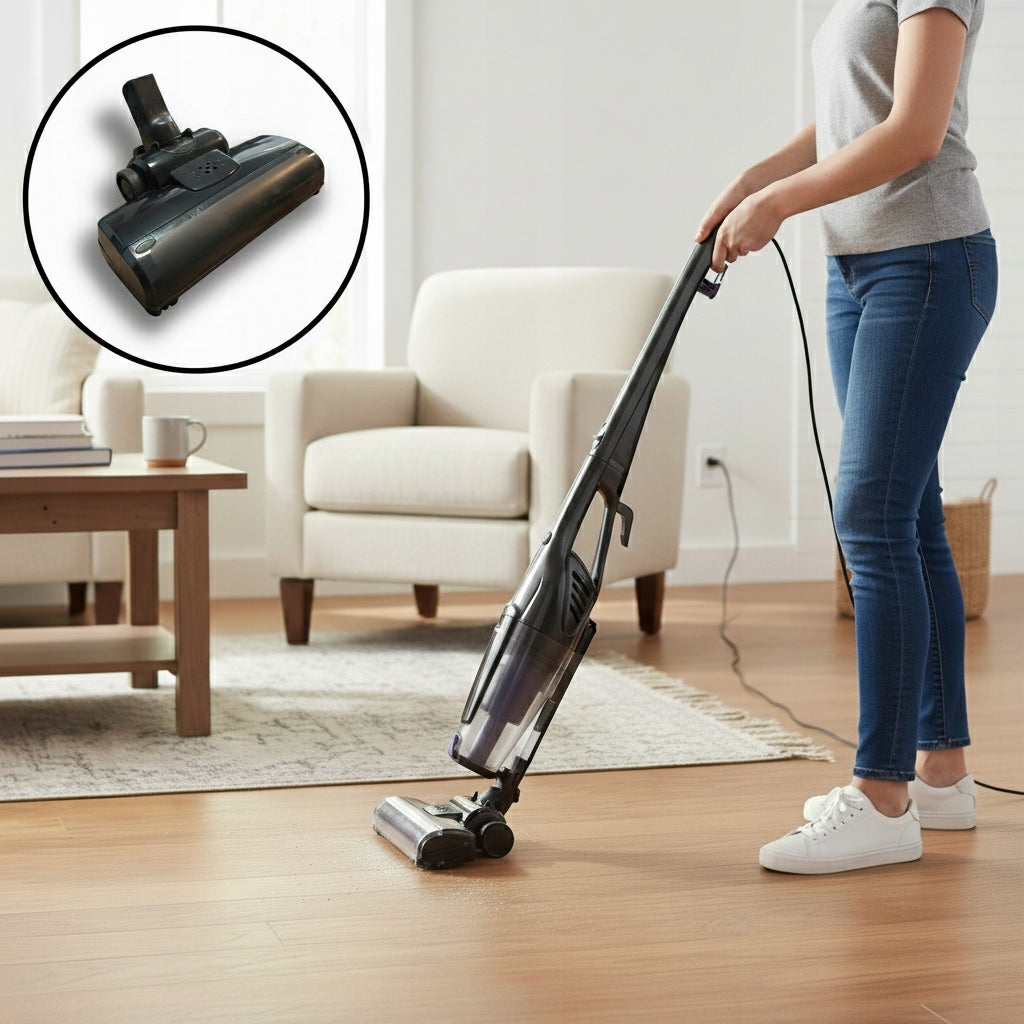ODKURZACZ PIONOWY BEZWORKOWY TURBOSZCZOTKA HEPA 950W CYKLONOWY AIRDWELLER Kod producenta ADTJF6