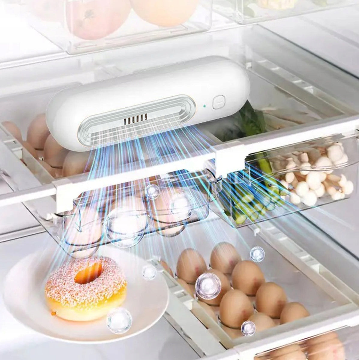 ODOR ABSORBER OZONATOR AIR PURIFIER FOR USB REFRIGERATOR Packaging status original