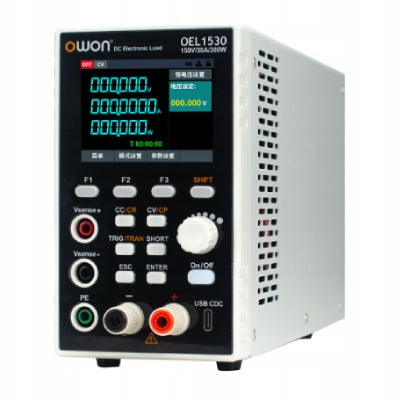 OEL1520 programmable electronic load DC 150V 20A 300W OWON Manufacturer code OEL1520
