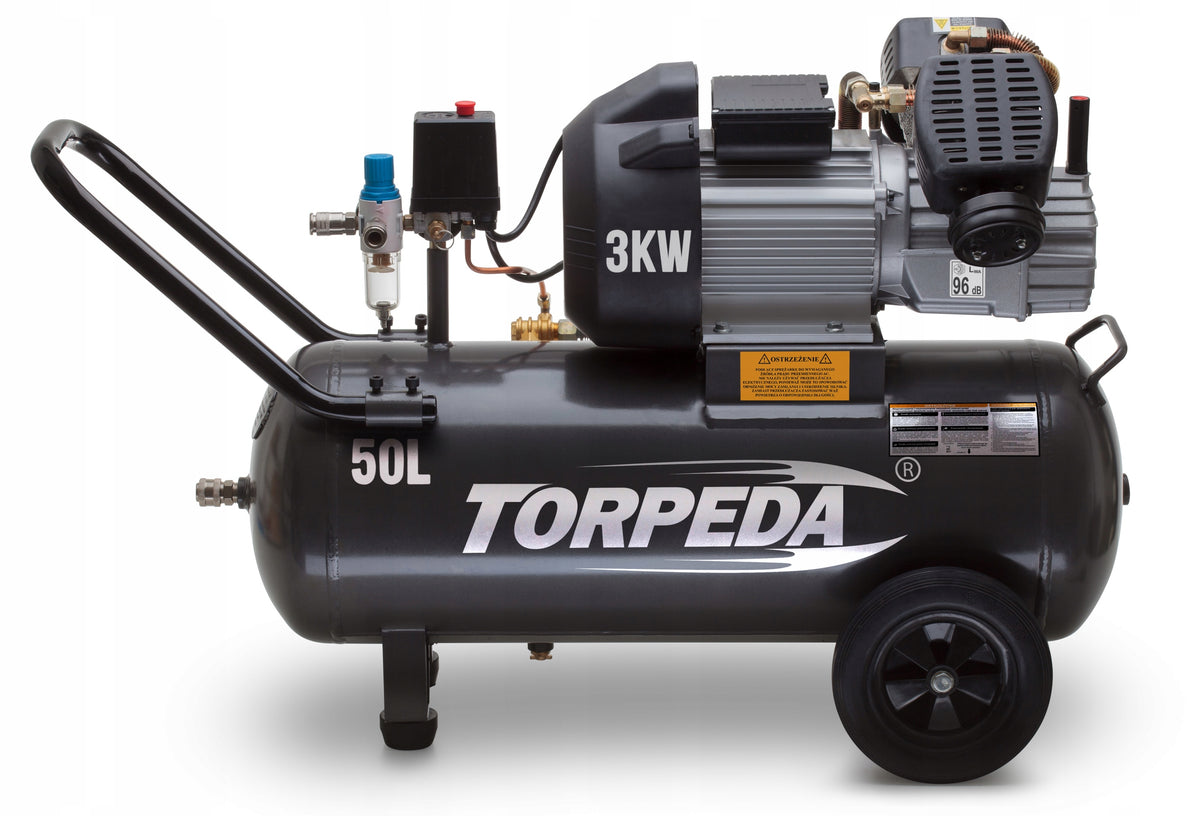 OIL COMPRESSOR 50 L 10 BAR gun Brand Torpeda