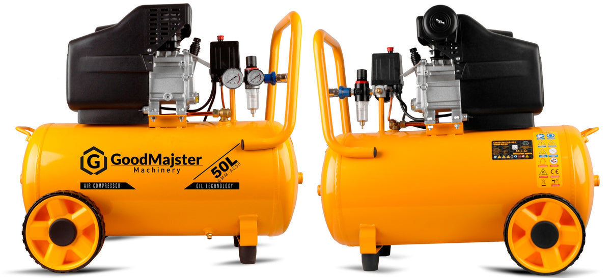 OIL COMPRESSOR 50L PISTON AIR COMPRESSOR + SEPARATOR GoodMajster Manufacturer code GMM-AC50