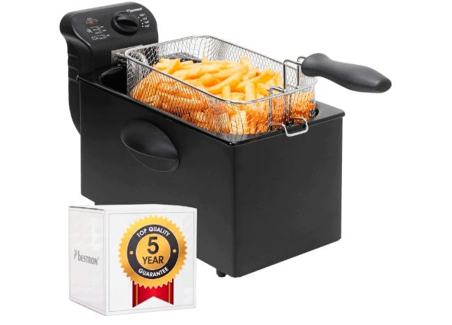 OIL FRYER 3,5L 2000W 1KG FRIES REGULATION 190°C COOL ZONE