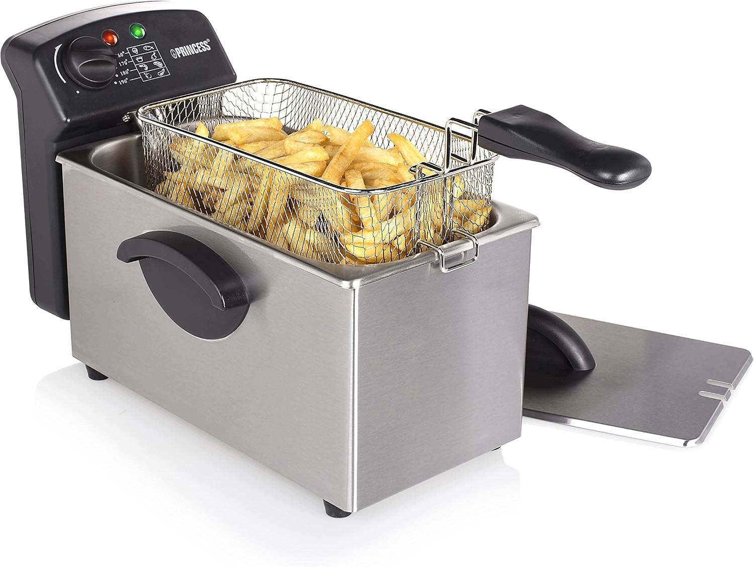 OIL FRYER 3L 2000W COOL ZONE STAINLESS STEEL BASKET REMOVABLE