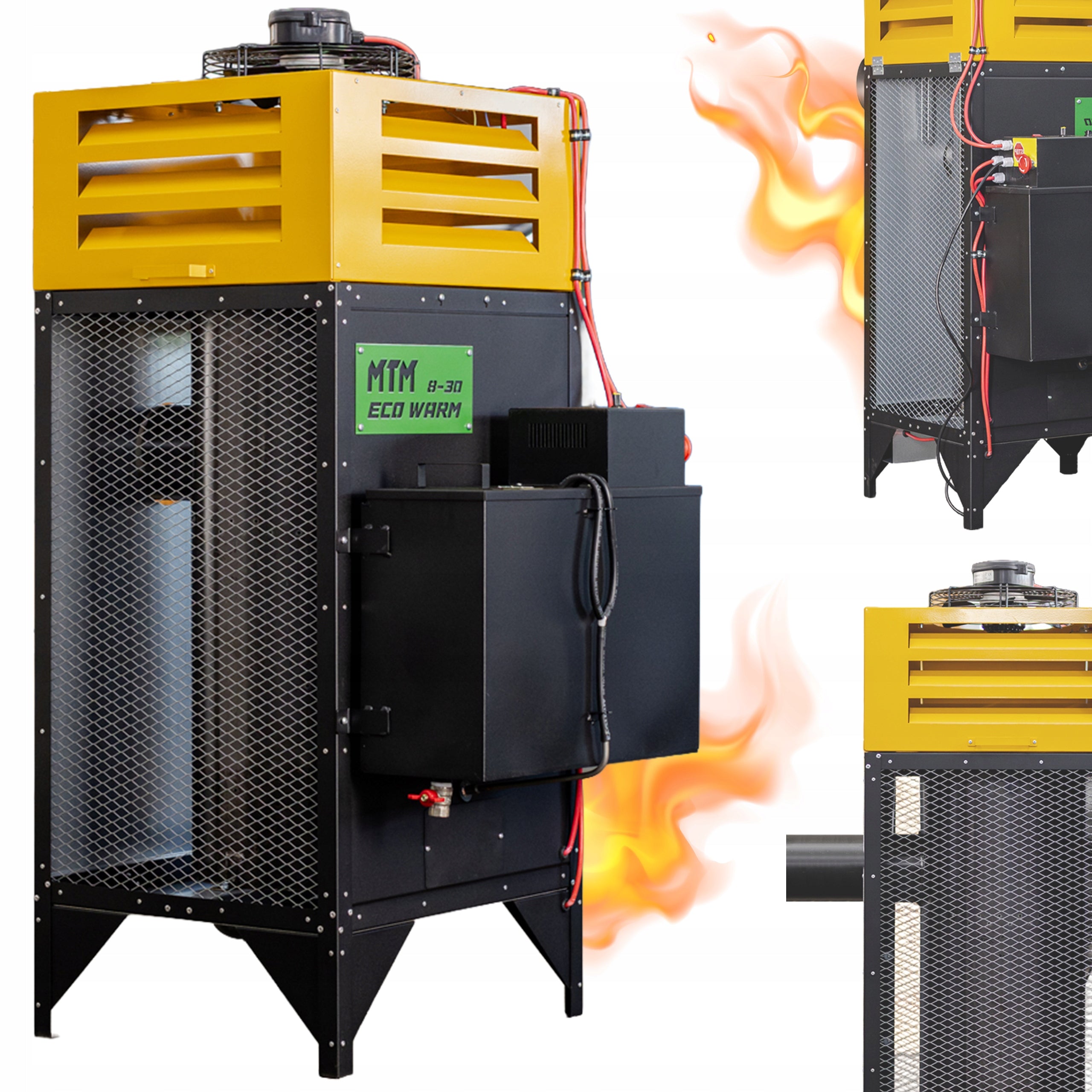 OIL STOVE MULTI-OIL HEATER FOR WORKSHOP MTM ECO WARM 8-30 kW