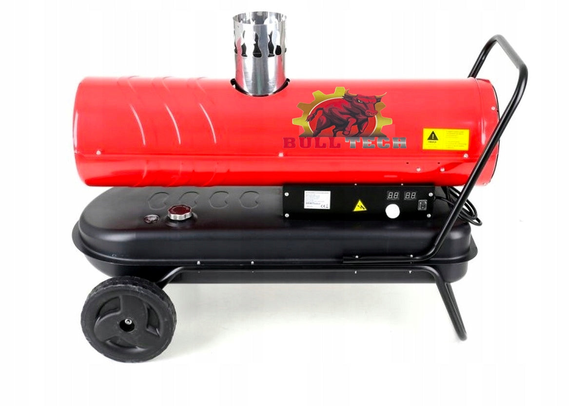 OIL heater with chimney 45 kW THERMOSTAT DIESEL