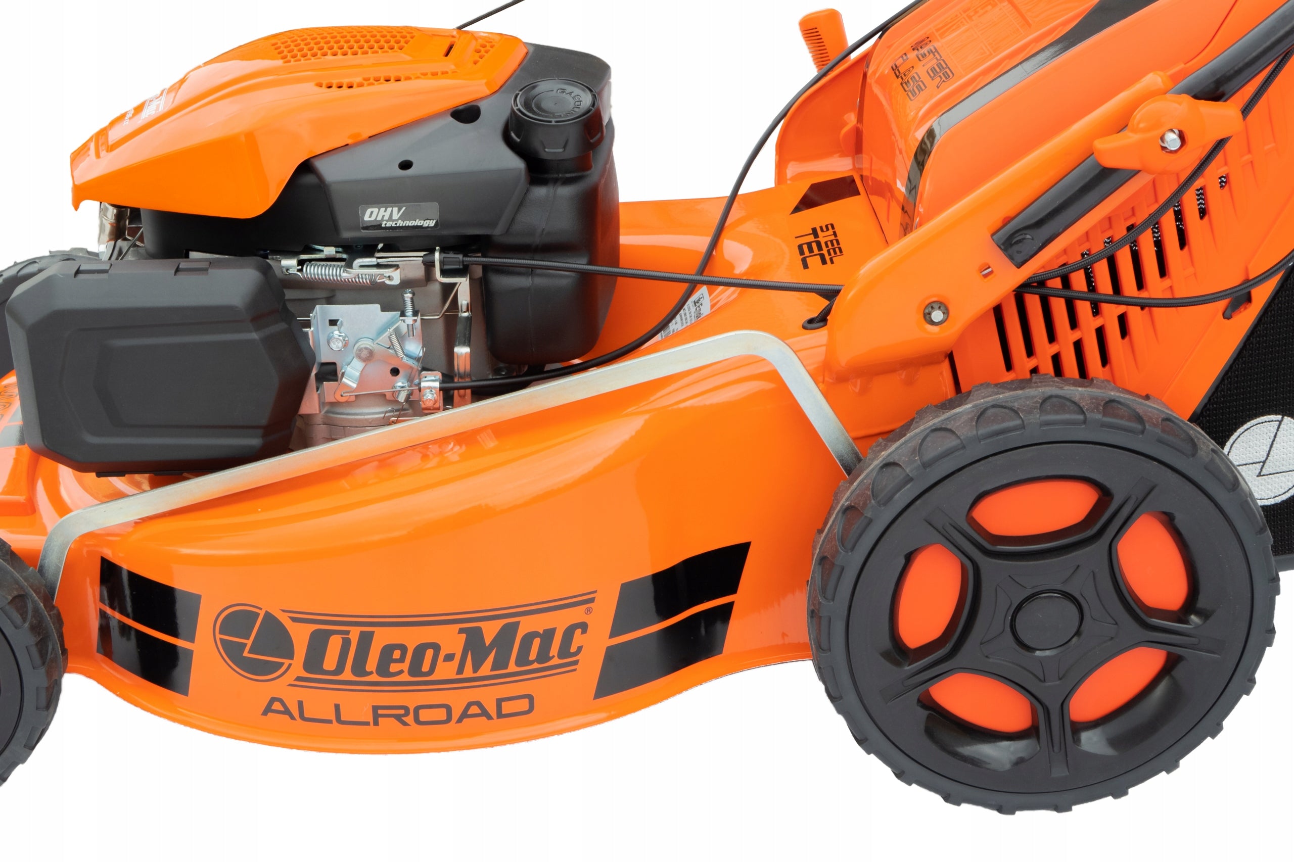 OLEO-MAC PETROL MOWER GMC 53TK ALLROAD4E DRIVE 166CC Basket capacity 70 l