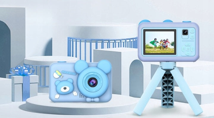 OMWay Kids Digital Camera 1080P HD Blue + SD Card Color blue
