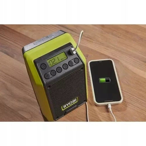 ONE+ 18V RR18-0 Rechargeable Bluetooth Radio Manufacturer code RR18-0 RR18-0