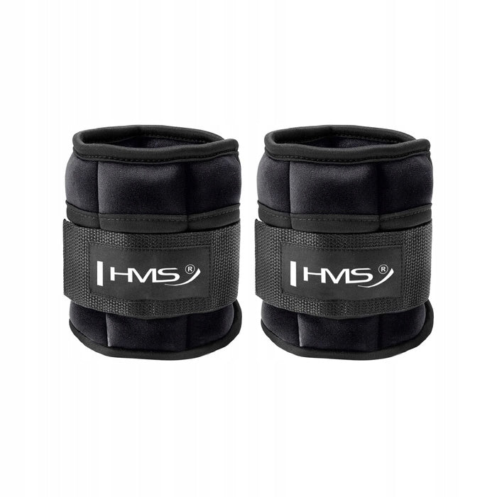 ONK02 ANKLE AND WRIST WEIGHTS ADJUSTABLE 2 x 1KG HMS Weight (mass) 1 kg
