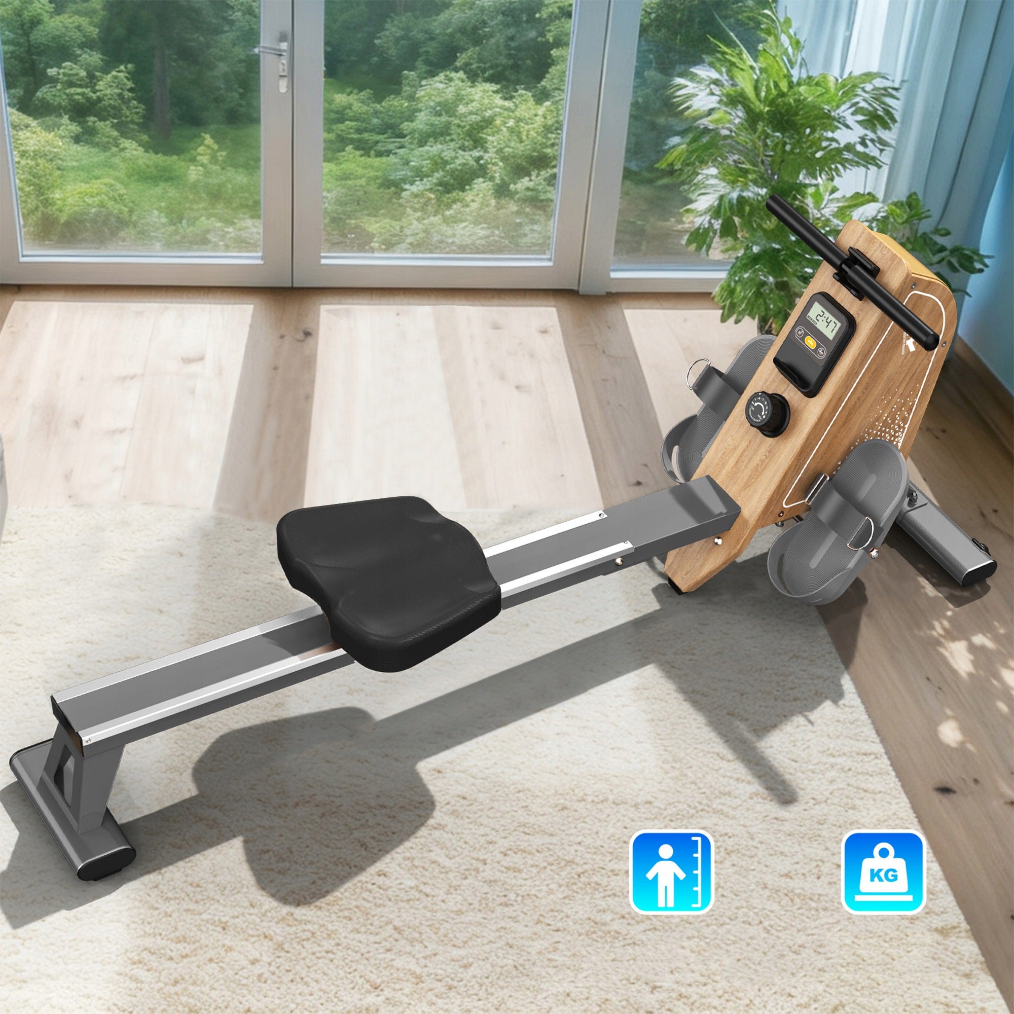 OR3WB Home Magnetic Rowing Machine for Home Workout Packaging status original