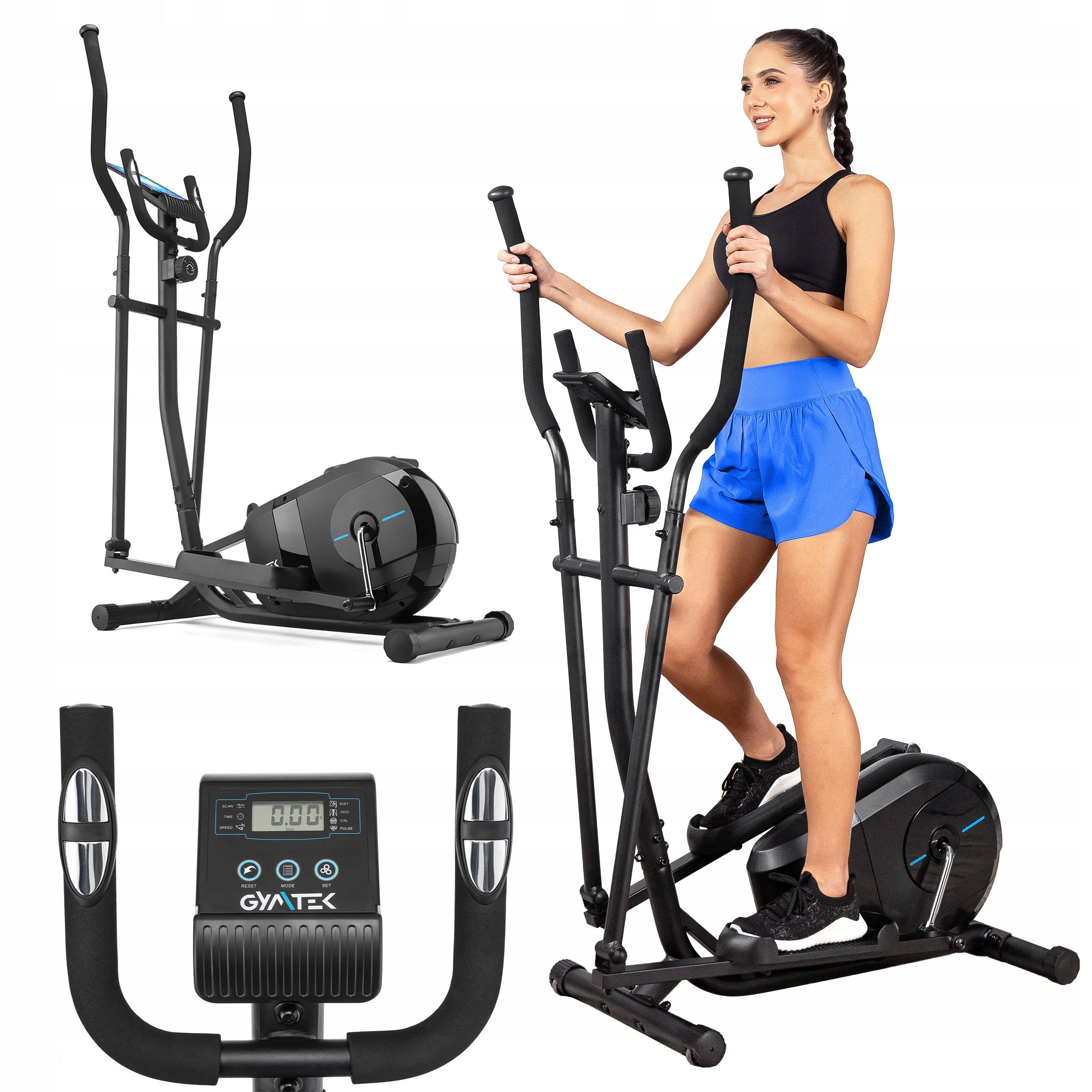 ORBI-TREK MAGNETIC ELLIPTICAL TRAINER FOR HOME EXERCISES XC1000 GYMTEK
